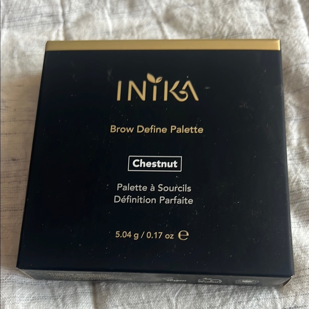 INIKA Brow Define Palette - Chestnut NWB